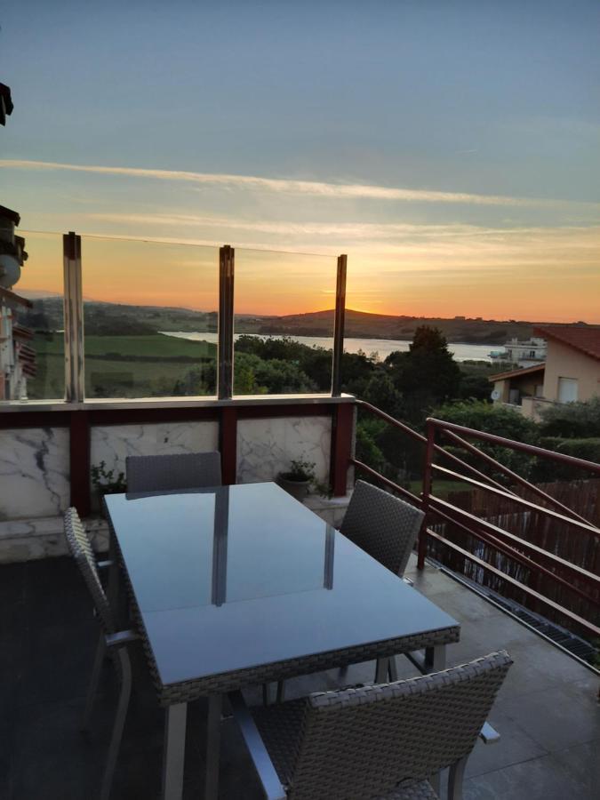 Apartamento Duplex Con Vistas Al Mar Los Girasoles Mogro Exteriör bild