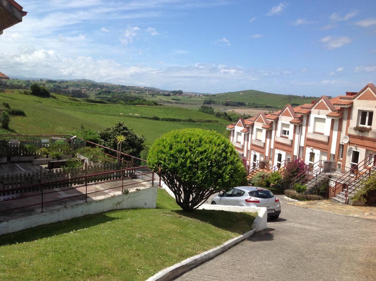 Apartamento Duplex Con Vistas Al Mar Los Girasoles Mogro Exteriör bild