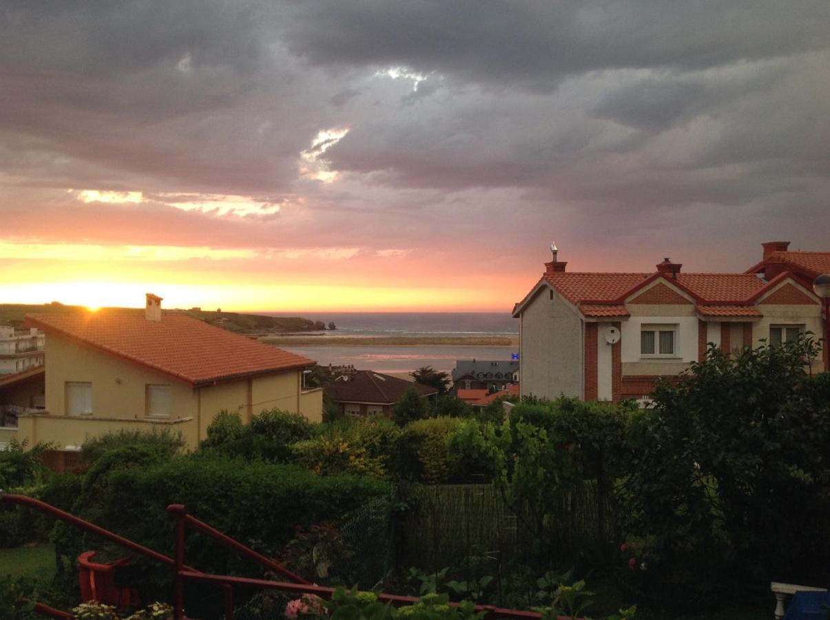 Apartamento Duplex Con Vistas Al Mar Los Girasoles Mogro Exteriör bild